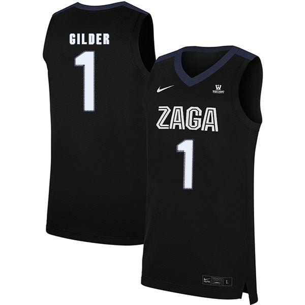 Admon Gilder 1 Black College Football Jersey football jersey product view 1