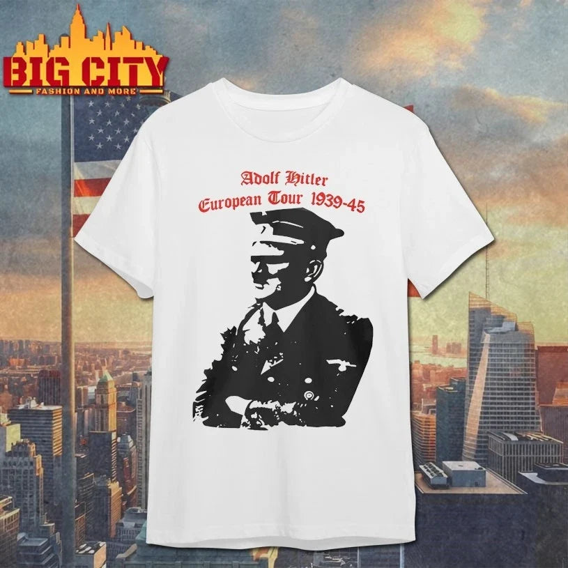 Official Adolf Hitler European Tour 1939 1945 Dates shirt Unisex T-shirt, Sweatshirt, Hoodie, Long Sleeve Tee - T-Shirt, Sweatshirt, Hoodie