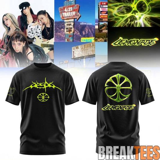 Aespa LEMONADE The 2nd Album Limited Edition T-Shirt Unisex T-shirt, Sweatshirt, Hoodie, Long Sleeve Tee - T-Shirt, Sweatshirt, Hoodie