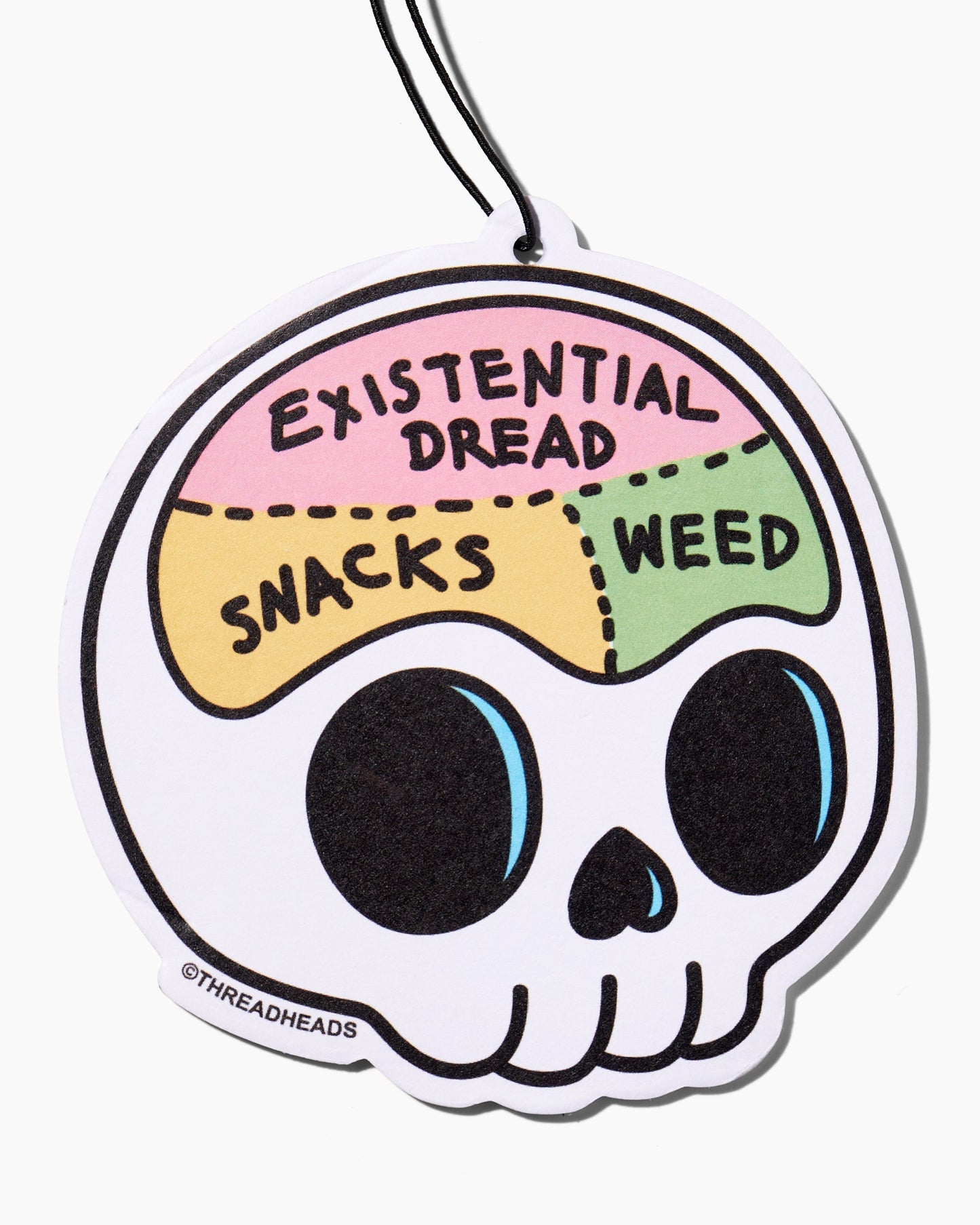 Dread Skull Air Freshener Unisex T-shirt, Sweatshirt, Hoodie, Long Sleeve Tee - T-Shirt, Sweatshirt, Hoodie