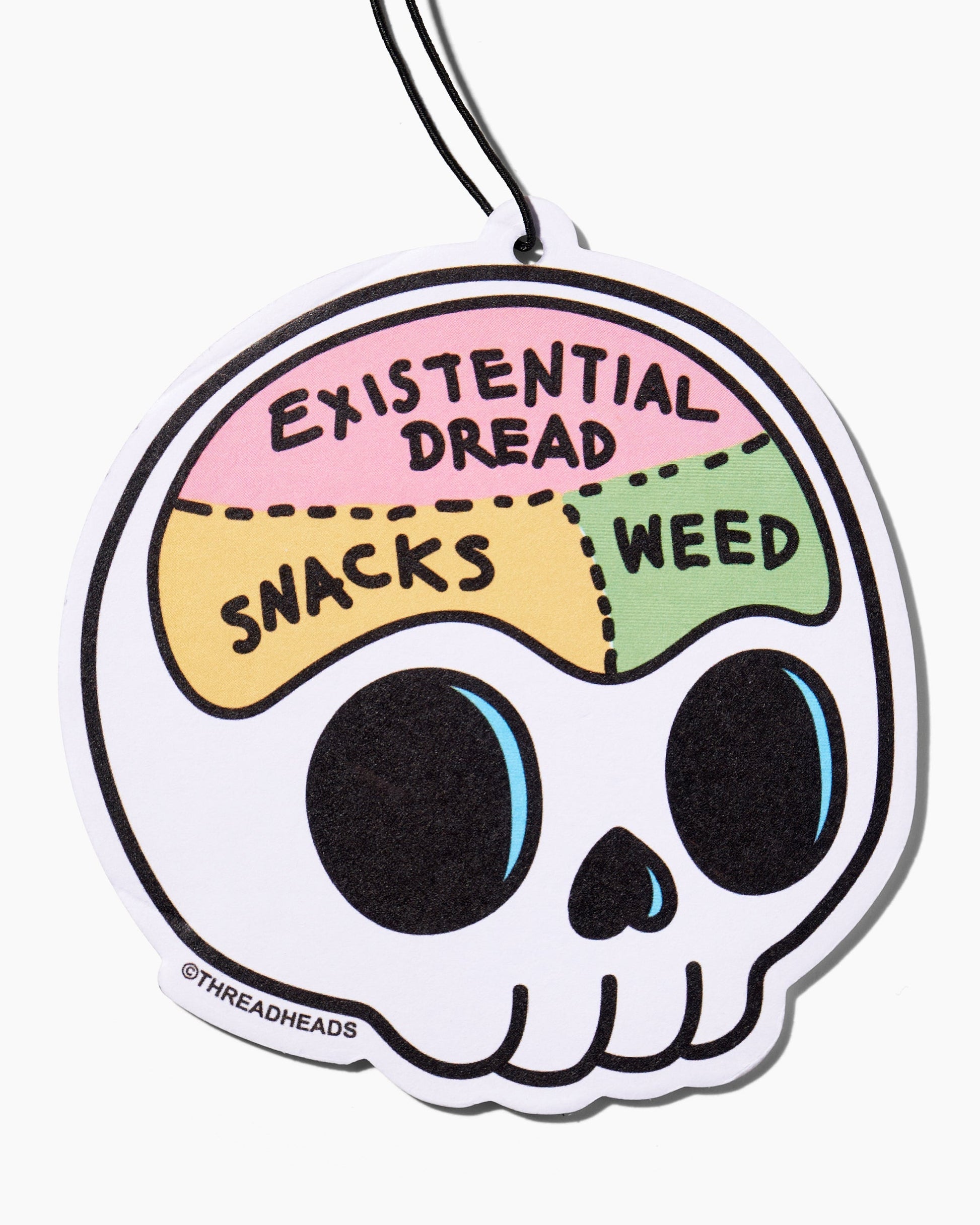 Dread Skull Air Freshener Unisex T-shirt, Sweatshirt, Hoodie, Long Sleeve Tee - T-Shirt, Sweatshirt, Hoodie