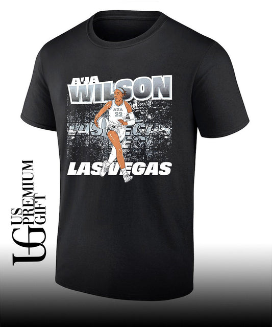 Aja Wilson Las Vegas Aces WNBA Street Ball shirt Unisex T-shirt, Sweatshirt, Hoodie, Long Sleeve Tee - T-Shirt, Sweatshirt, Hoodie