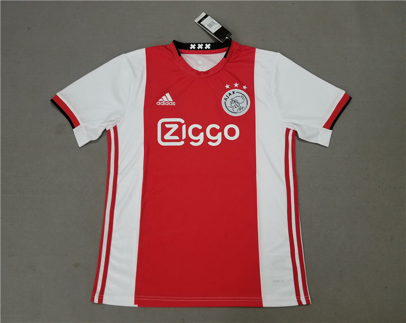 Ajax home red and white 19-20 soccer jersey sports jersey product view 1