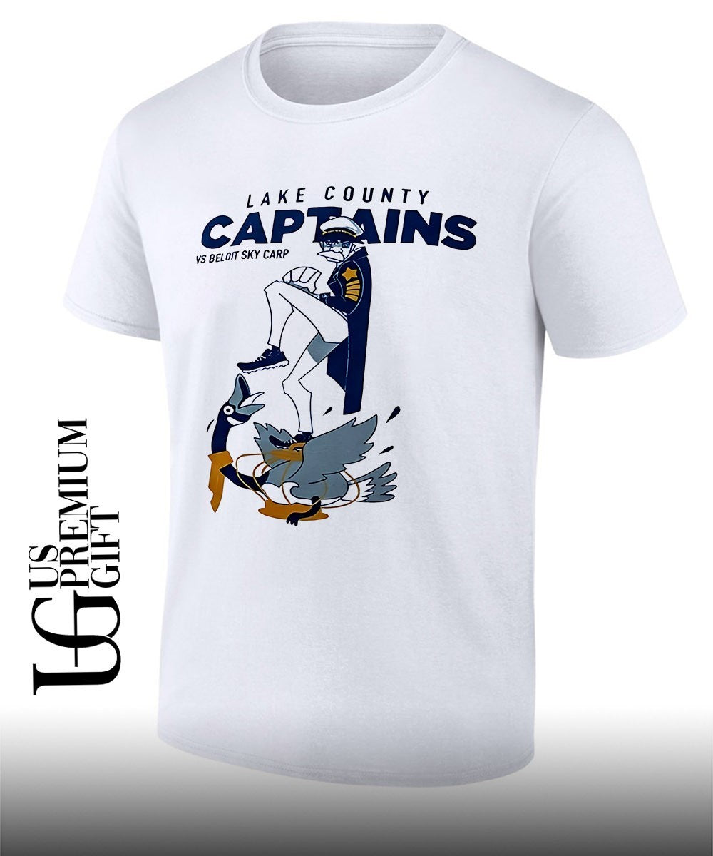 Lake County Captains vs Beloit Sky Carp 2026 shirt Unisex T-shirt, Sweatshirt, Hoodie, Long Sleeve Tee - T-Shirt, Sweatshirt, Hoodie