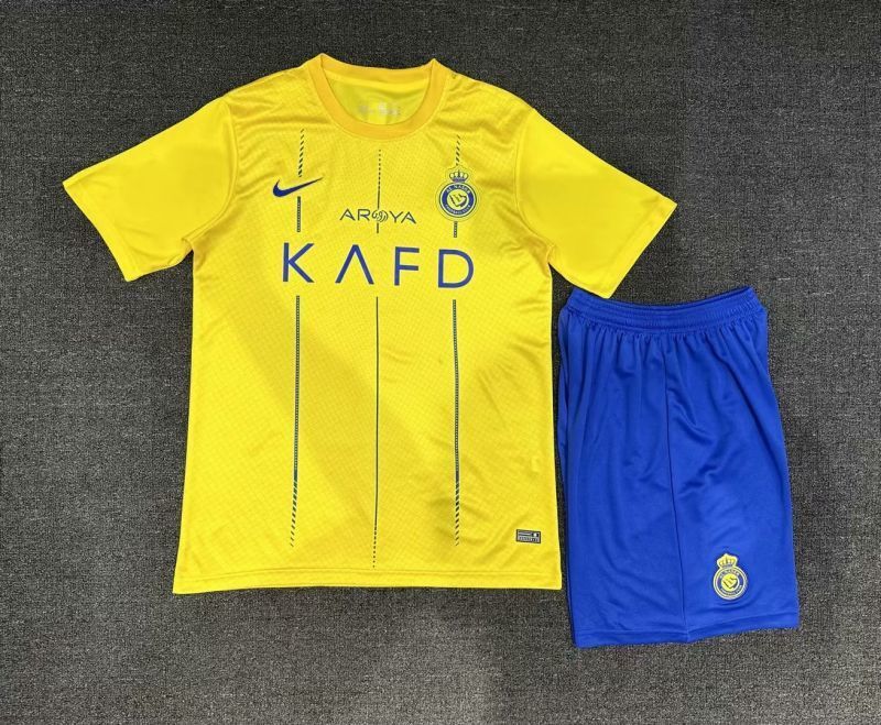 Al-Nassr FC Style 4 Soccer Jersey sports jersey product view 1