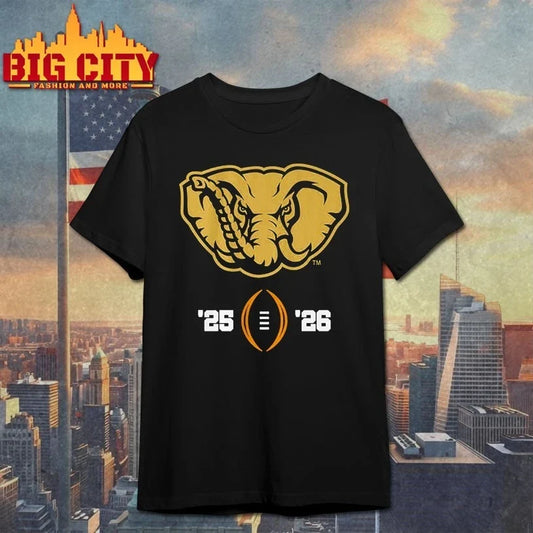 Alabama Football macos 2025-26 College Football Playoff shirt Unisex T-shirt, Sweatshirt, Hoodie, Long Sleeve Tee - T-Shirt, Sweatshirt, Hoodie