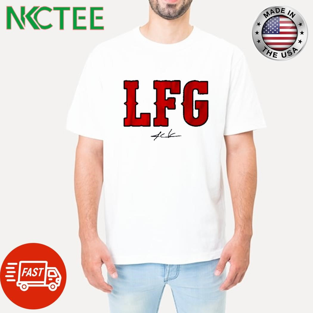 Alex Cora LFG signature shirt Unisex T-shirt, Sweatshirt, Hoodie, Long Sleeve Tee - T-Shirt, Sweatshirt, Hoodie