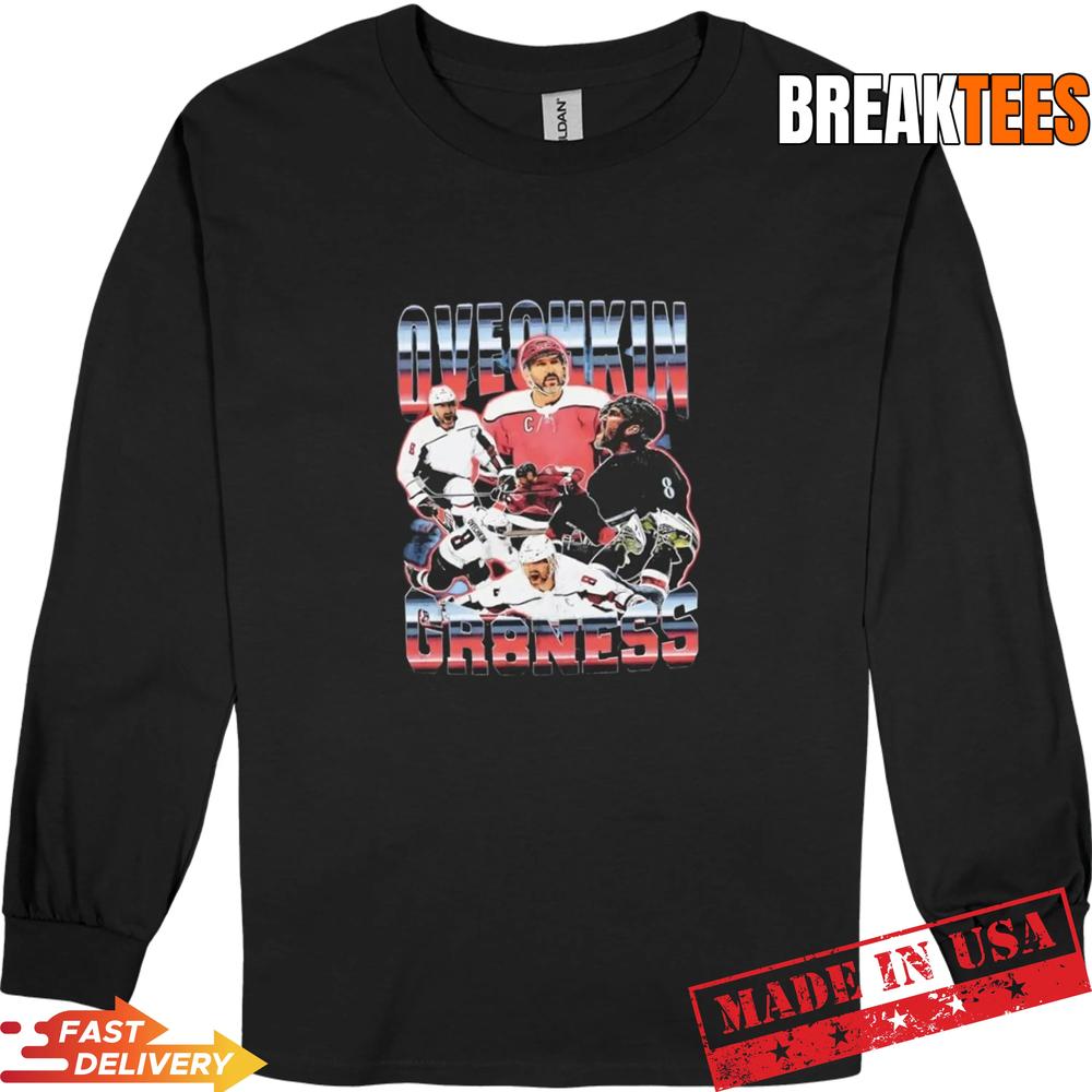 Alex Ovechkin Washington Capitals Bootleg Graphic - Adult & Kids T-Shirts, Sweatshirts & Hoodies apparel design preview 3