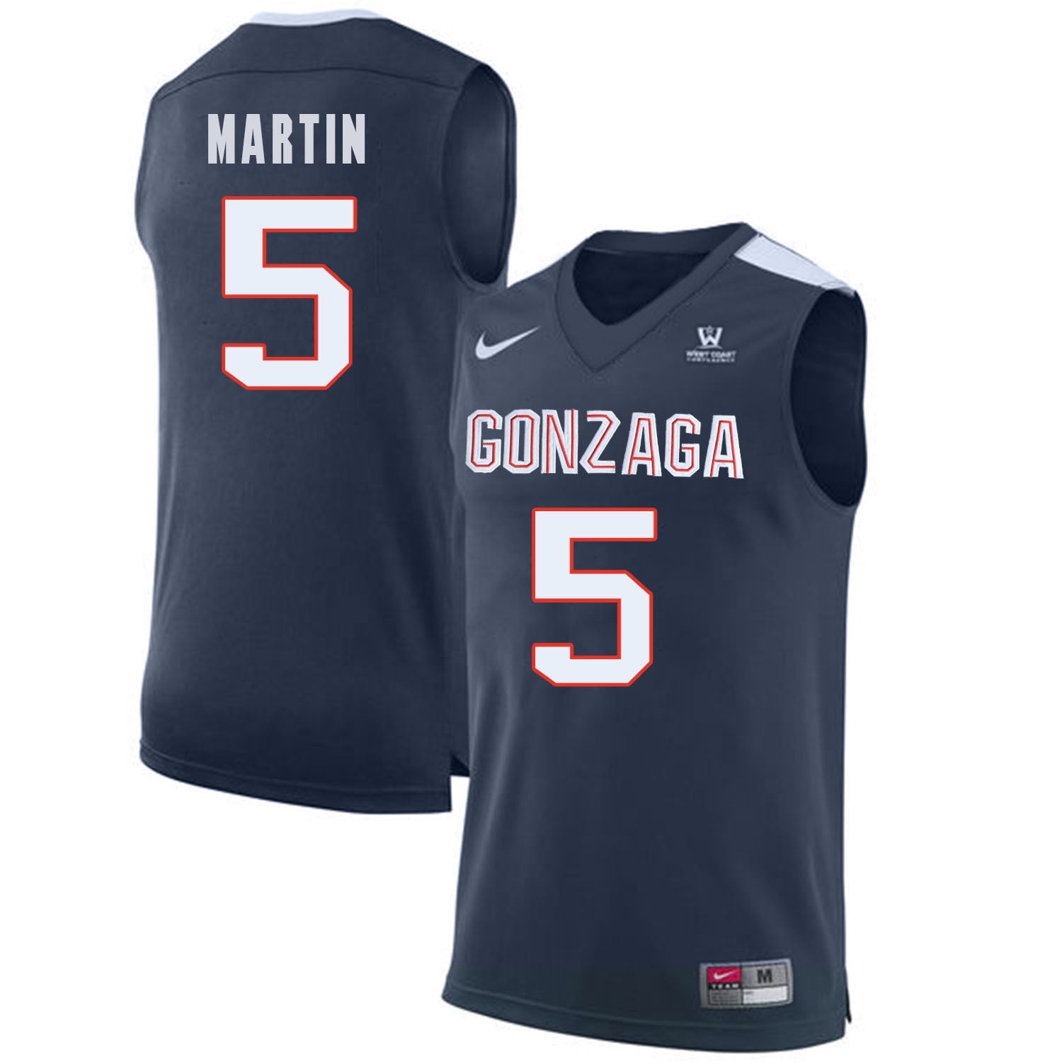 Alex Martin 5 Navy College Football Jersey football jersey product view 1