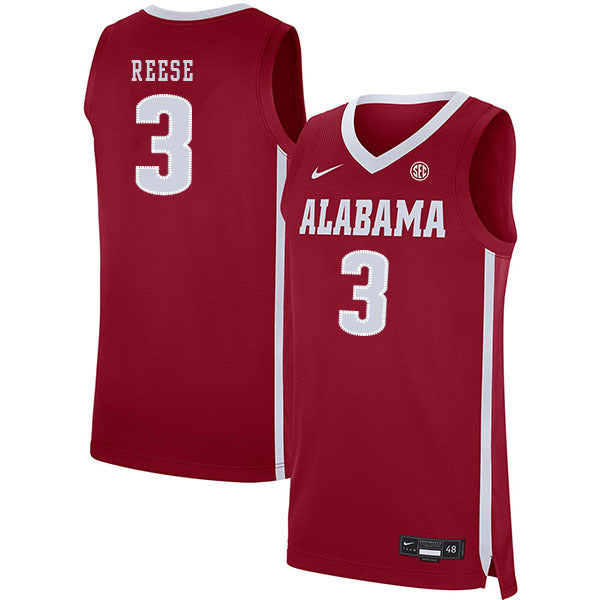Alex Reese 3 Red College Football Jersey football jersey product view 1
