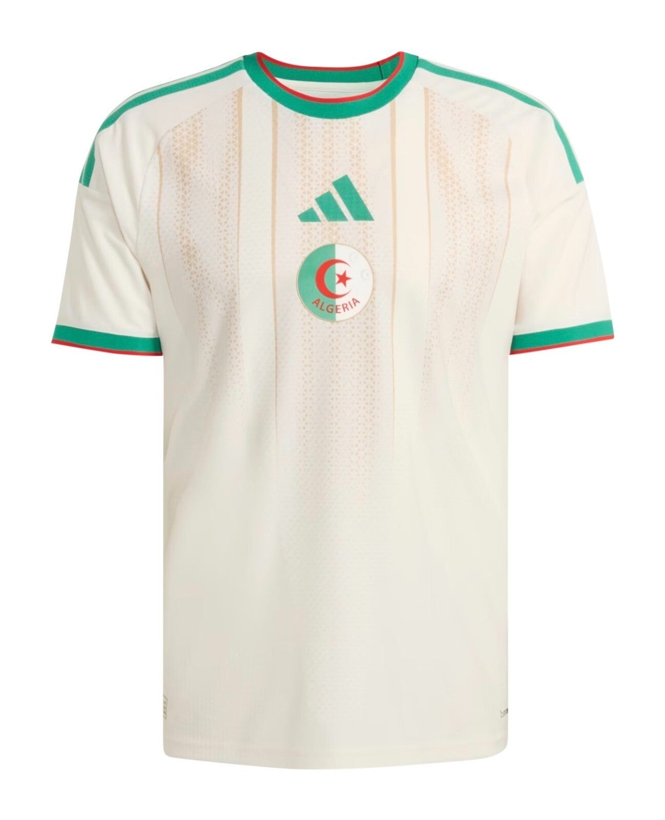 Algeria 2026 World Cup Chalk White Home Style 2 Soccer Jersey sports jersey product view 1