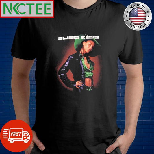 Alicia Keys 2002 US Tour shirt Unisex T-shirt, Sweatshirt, Hoodie, Long Sleeve Tee - T-Shirt, Sweatshirt, Hoodie