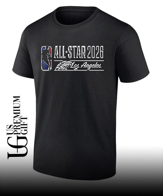 All Star Los Angeles 2026 NBA shirt Unisex T-shirt, Sweatshirt, Hoodie, Long Sleeve Tee - T-Shirt, Sweatshirt, Hoodie
