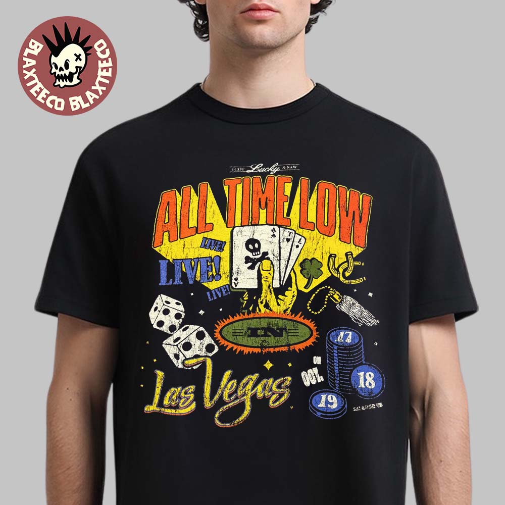 All Time Low When We Were Young Festival 2025 Exclusive Merch Tee On October 17 18 19 2025 In Las Vegas T-Shirt - T-Shirt, Sweatshirt, Hoodie