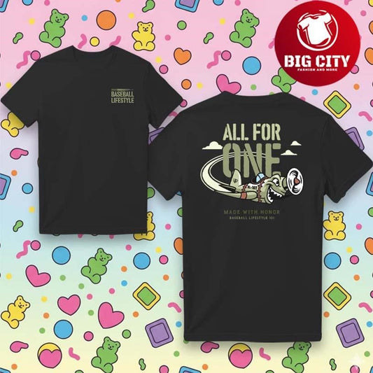 All for One Two Sided Shirt Unisex T-shirt, Sweatshirt, Hoodie, Long Sleeve Tee - T-Shirt, Sweatshirt, Hoodie