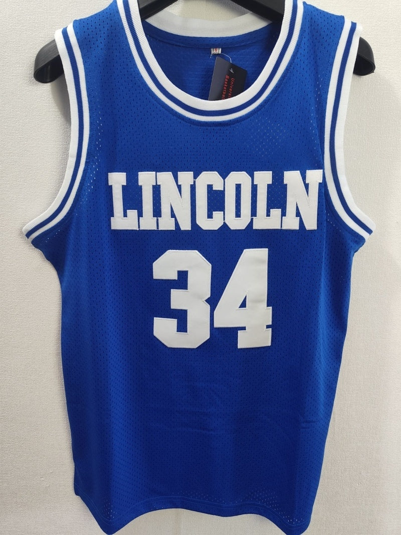 Allen 34 # Blue Jersey Style 2 College Football Jersey football jersey product view 1