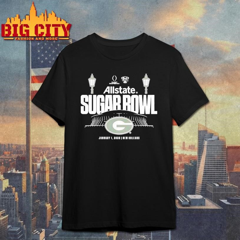 Allstate Sugar Bowl Georgia Bulldogs Playoff Quarterfinal 2026 Shirt Unisex T-shirt, Sweatshirt, Hoodie, Long Sleeve Tee - T-Shirt, Sweatshirt, Hoodie