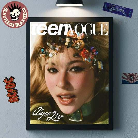 Alysia Liu Graces The Cover Of Teen Vogue From Olympic Gold Medal To Teen Vogue Home Decor Poster Canvas - T-Shirt, Sweatshirt, Hoodie