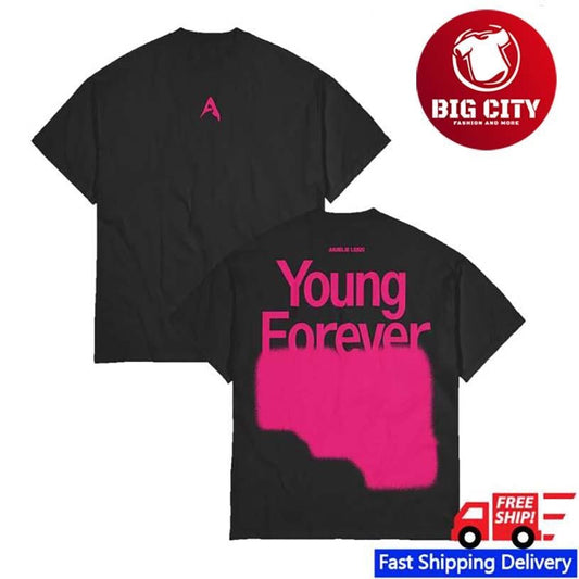 Amelie Lens Young Forever Two Sided Shirt Unisex T-shirt, Sweatshirt, Hoodie, Long Sleeve Tee - T-Shirt, Sweatshirt, Hoodie