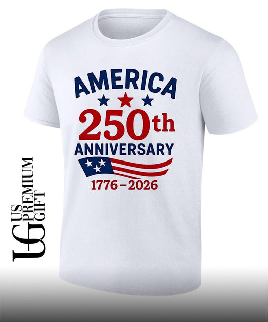 America 250th Anniversary 1776-2026 USA flag shirt Unisex T-shirt, Sweatshirt, Hoodie, Long Sleeve Tee - T-Shirt, Sweatshirt, Hoodie