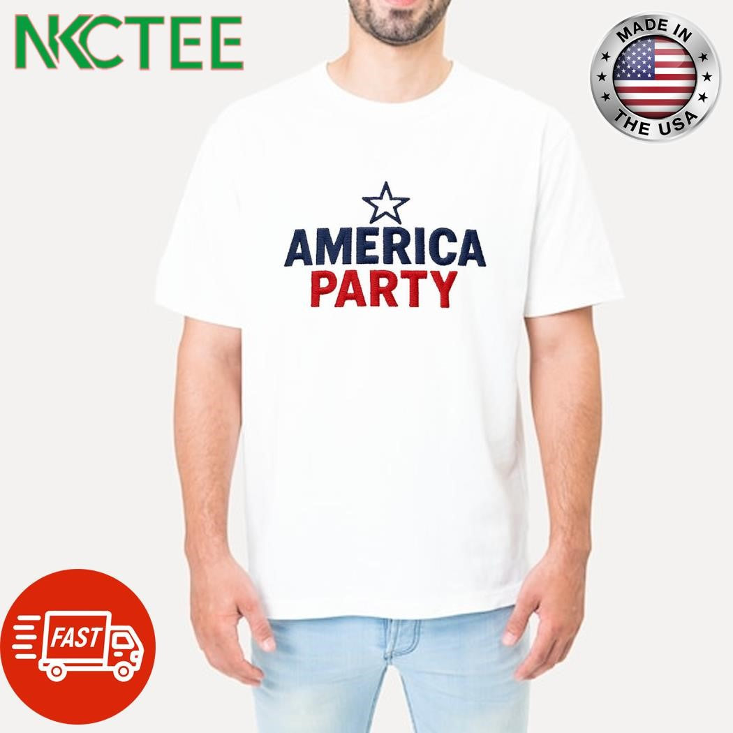 America Party star shirt Unisex T-shirt, Sweatshirt, Hoodie, Long Sleeve Tee - T-Shirt, Sweatshirt, Hoodie