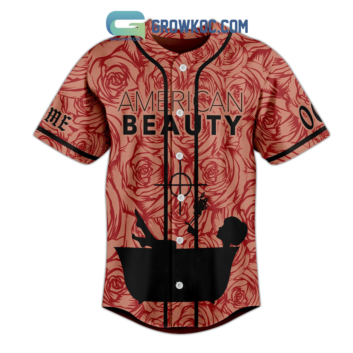 American Beauty Movie Look Good Personalized Baseball Jersey baseball jersey product view 3