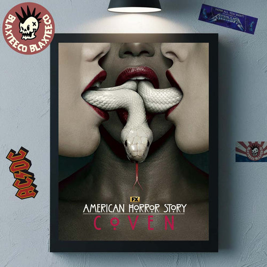 American Horror Story Coven Home Decor Poster Canvas Unisex T-shirt, Sweatshirt, Hoodie, Long Sleeve Tee - T-Shirt, Sweatshirt, Hoodie