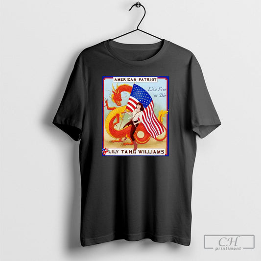American Patriot Lily Tang Williams Ornament Unisex T-shirt, Sweatshirt, Hoodie, Long Sleeve Tee - T-Shirt, Sweatshirt, Hoodie