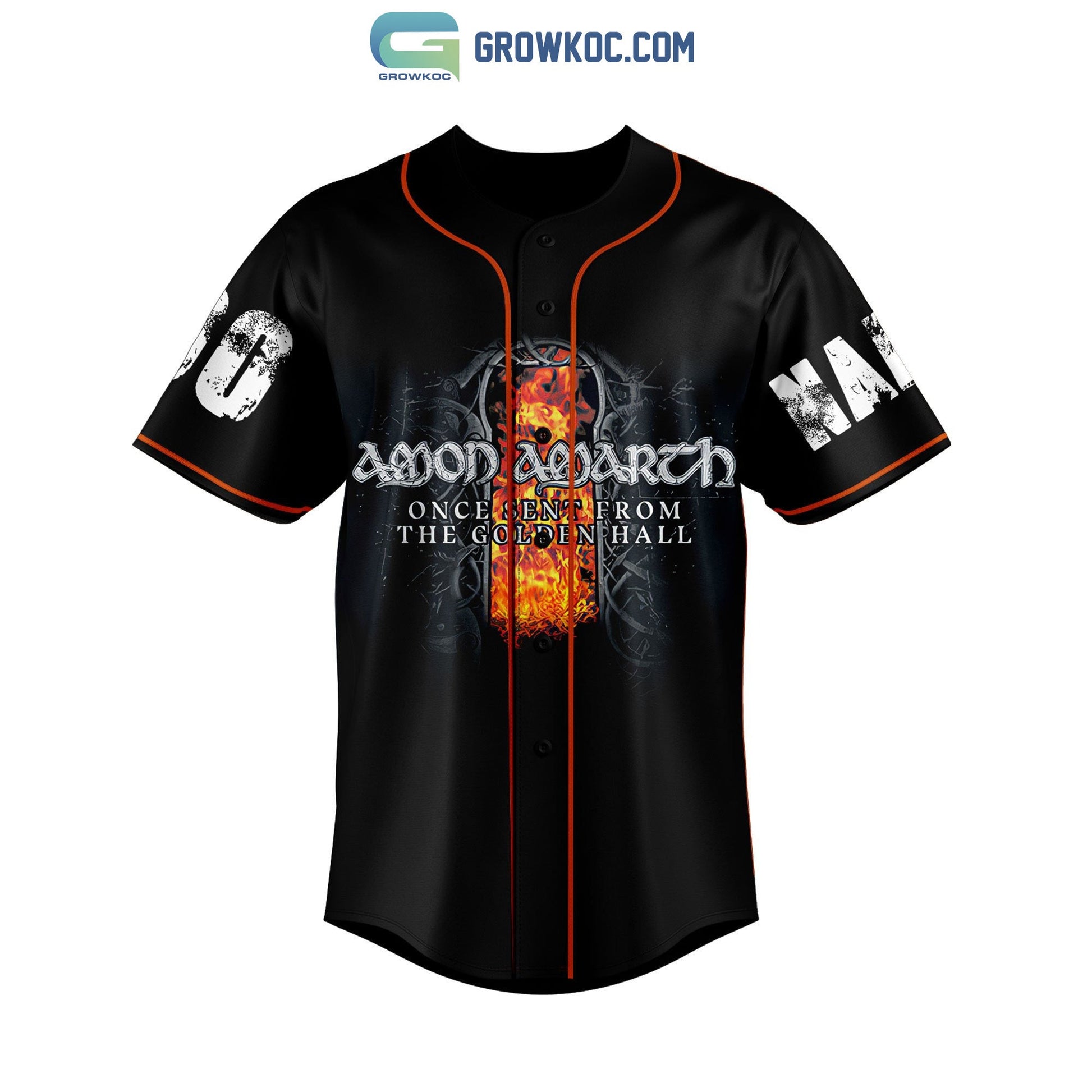 Amon Amarch Once Sent From The Golden Hall Personalized Baseball Jersey baseball jersey product view 2