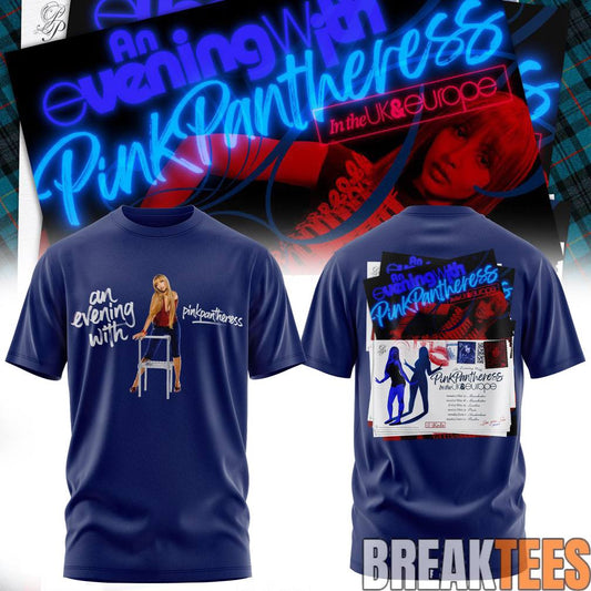 An Evening With PinkPantheress Shirt Unisex T-shirt, Sweatshirt, Hoodie, Long Sleeve Tee - T-Shirt, Sweatshirt, Hoodie