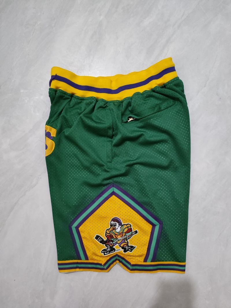 Anaheim Ducks Hockey Ducks Green Shorts Style 2 Hockey Jersey hockey jersey product view 1