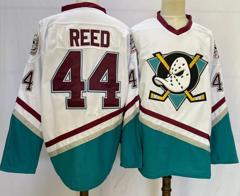 Anaheim Ducks #44 Fulton Reed Style 1 Hockey Jersey hockey jersey product view 1