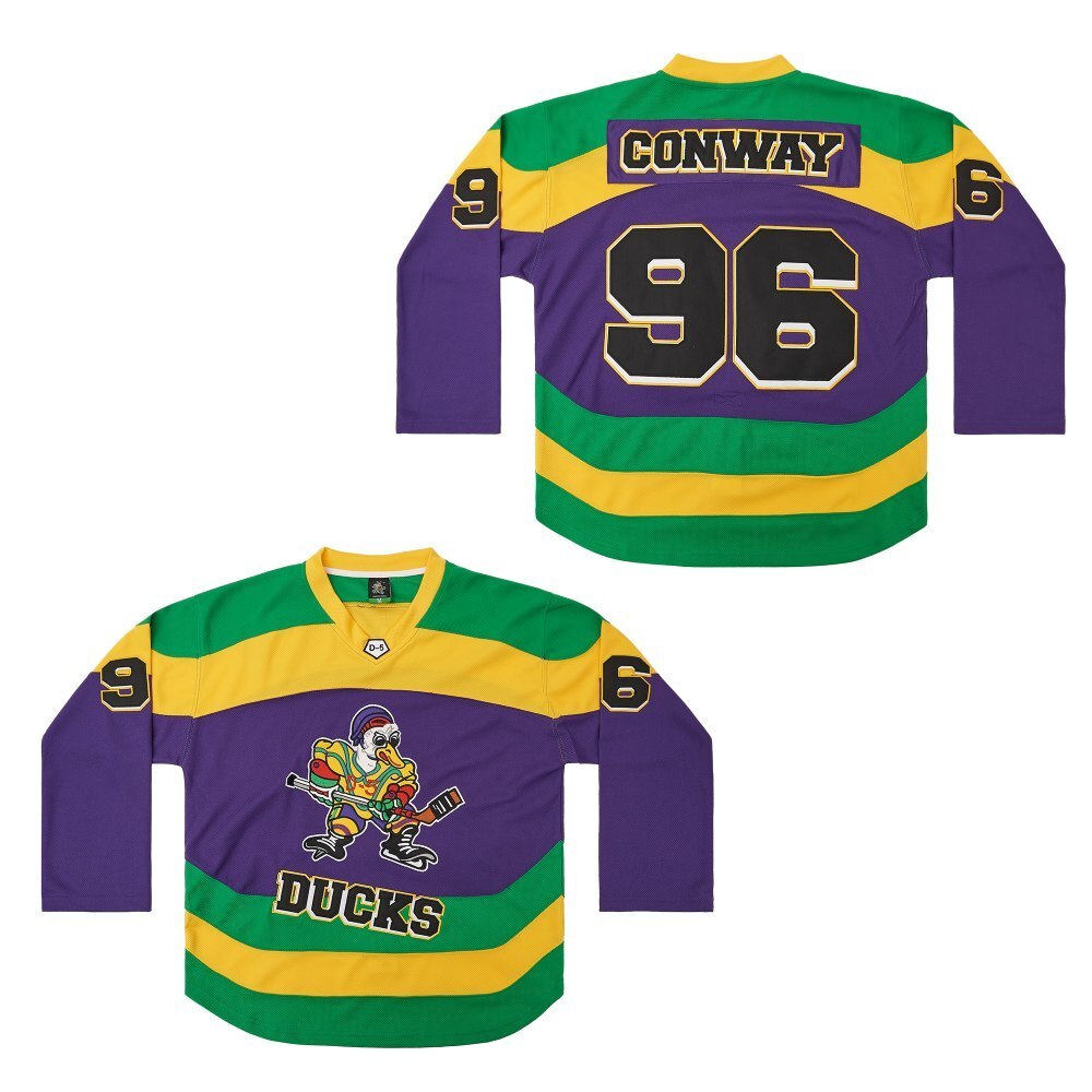 Anaheim Ducks #96 Charlie Conway Hockey Ducks 96 Purple Edition Style 2 Hockey Jersey hockey jersey product view 1