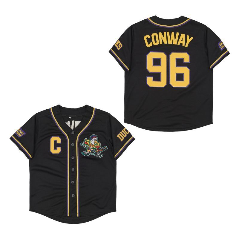 Anaheim Ducks #96 Charlie Conway Style 3 Hockey Jersey hockey jersey product view 1