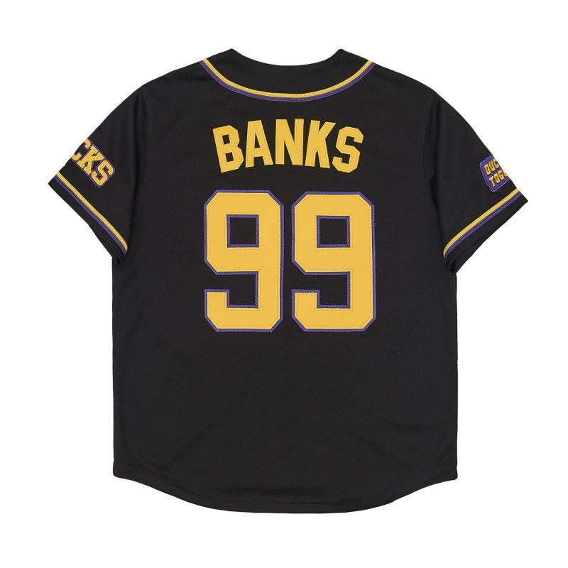 Anaheim Ducks #99 Adam Banks Style 1 Hockey Jersey hockey jersey product view 1