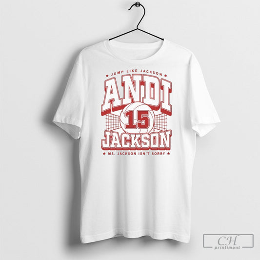 Andi Jackson Max Collegiate T Shirt Unisex T-shirt, Sweatshirt, Hoodie, Long Sleeve Tee - T-Shirt, Sweatshirt, Hoodie