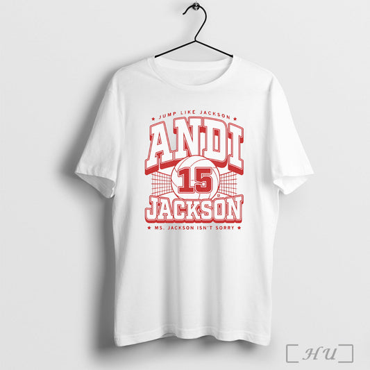 Andi Jackson Jump Like Jackson T Shirt Unisex T-shirt, Sweatshirt, Hoodie, Long Sleeve Tee - T-Shirt, Sweatshirt, Hoodie