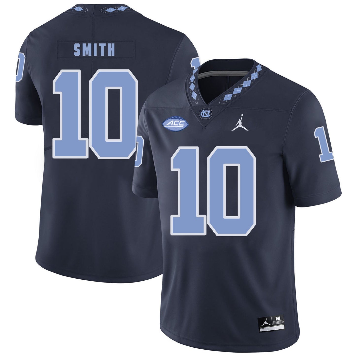 Andre Smith 10 Black College Football Jersey football jersey product view 1
