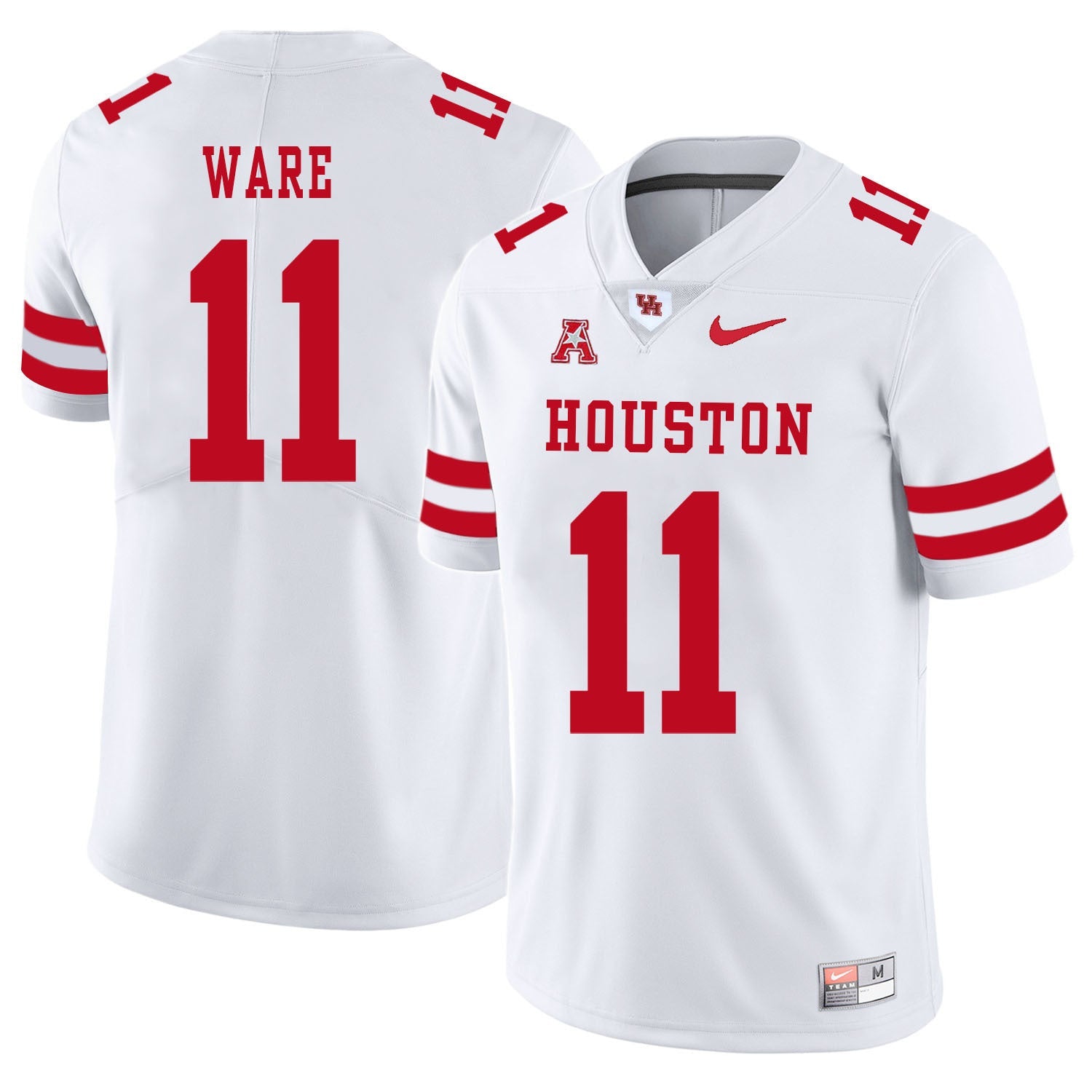 Andre Ware 11 White College Football Jersey football jersey product view 1