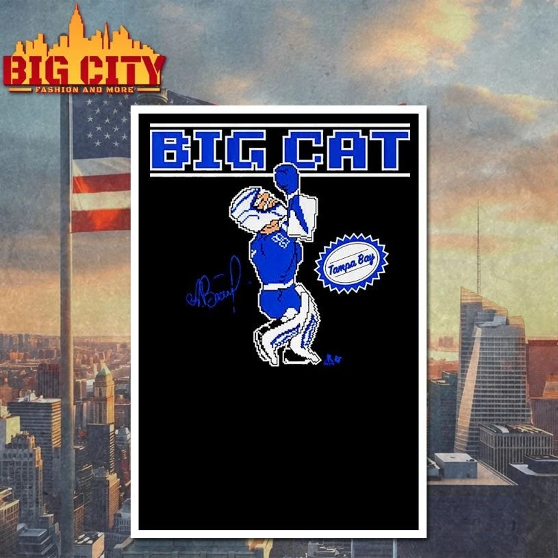 Andrei Vasilevskiy Big Cat Retro Punch signature - Adult & Kids T-Shirts, Sweatshirts & Hoodies apparel design preview 4