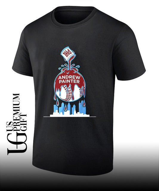 Andrew Painter Philadelphia Phillies baseball Paint the Town shirt Unisex T-shirt, Sweatshirt, Hoodie, Long Sleeve Tee - T-Shirt, Sweatshirt, Hoodie