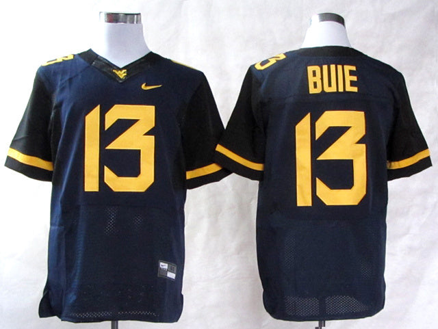Andrew Buie 13 Elite Edition Blue College Football Jersey football jersey product view 1