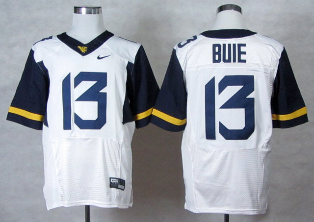 Andrew Buie 13 Elite Edition White College Football Jersey football jersey product view 1