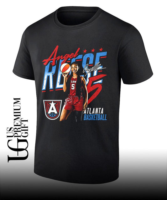 Angel Reese Atlanta Dream WNBA graphic shirt Unisex T-shirt, Sweatshirt, Hoodie, Long Sleeve Tee - T-Shirt, Sweatshirt, Hoodie