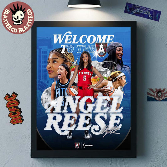 Angel Reese Welcome To The Atlanta Dream WNBA Home Decor Poster Canvas Unisex T-shirt, Sweatshirt, Hoodie, Long Sleeve Tee - T-Shirt, Sweatshirt, Hoodie