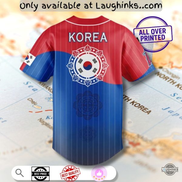 Angels Korean Heritage Night Baseball Jersey Shirt Giveaway Sga 5 August 2025 baseball jersey product view 1