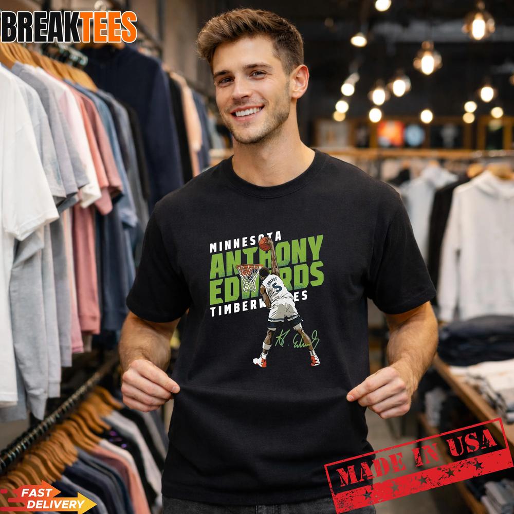 Anthony Edwards Minnesota Timberwolves Graphic T-Shirt  Ant-Man Basketball Fan Tee Unisex T-shirt, Sweatshirt, Hoodie, Long Sleeve Tee - T-Shirt, Sweatshirt, Hoodie