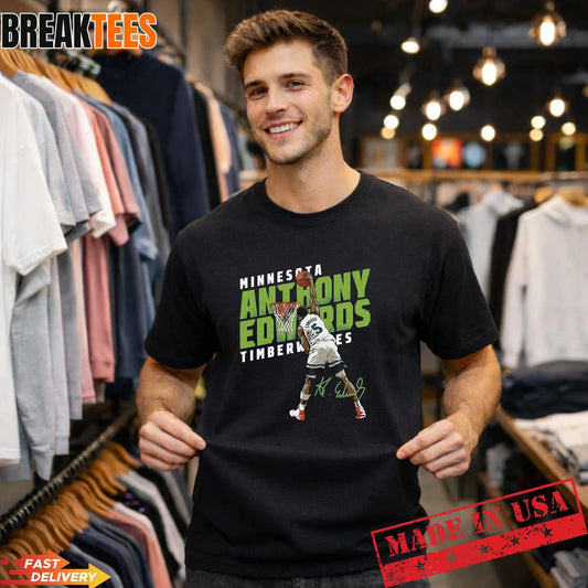 Anthony Edwards Minnesota Timberwolves Graphic T-Shirt  Ant-Man Basketball Fan Tee Unisex T-shirt, Sweatshirt, Hoodie, Long Sleeve Tee - T-Shirt, Sweatshirt, Hoodie