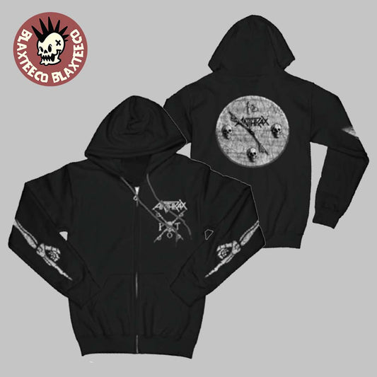 Anthrax Japan 2026 Tour Merch Pot Zip Hoodie Unisex T-shirt, Sweatshirt, Hoodie, Long Sleeve Tee - T-Shirt, Sweatshirt, Hoodie