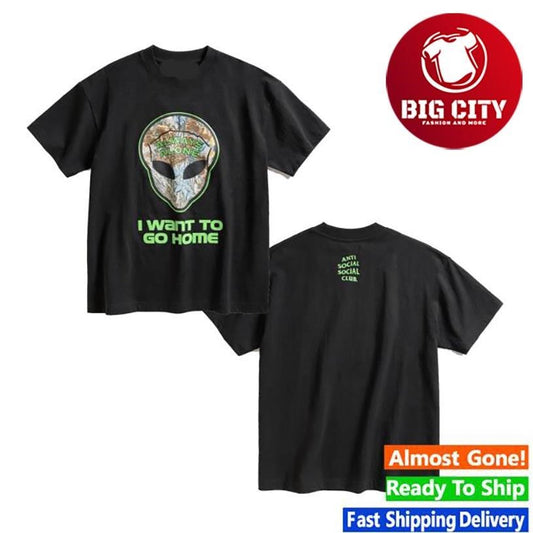 Anti Social Social Club Redneck Alien With Glow Two Sided Shirt Unisex T-shirt, Sweatshirt, Hoodie, Long Sleeve Tee - T-Shirt, Sweatshirt, Hoodie